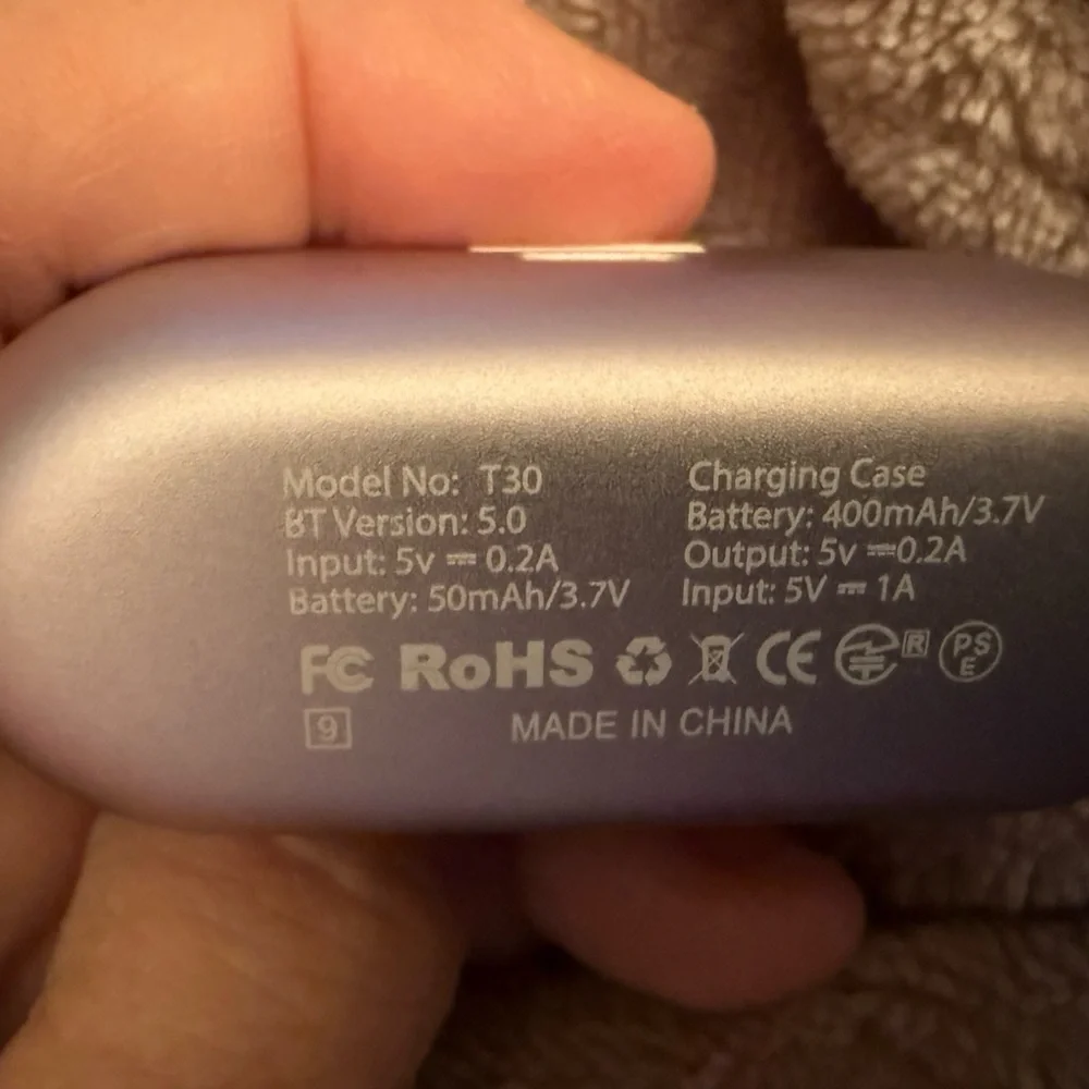 Purple Wireless Headset with Premium Audio